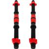 Ciieeo Barra Manubrio da 40cm in Acciaio con Impugnatura Sicura e 4 Dadi per Allenamento Forza, per Riscaldamento Sportivo e Training Gambe Colore Casuale