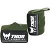 Thor Athletics Wrist Wraps, 60 cm, Army Green, Polso Brace per Fitness, Powerlifting, Bodybuilding, Stacchi, Sollevamento pesi (Extra Forte)
