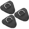 SHINEOFI Fibbia in PVC e Acciaio Inox 304 per Corda Kayak, Leggera e Facile da Sostituire, Confezione da 3 Pezzi per Attrezzatura Kayak e Rigging Canoe