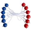 Generisch Ladder - Palline da golf, gioco da lancio per interni con 6 palline, dispositivo di gioco interattivo portatile per esercizi di fitness, giardino, libero, picnic e giochi di società