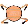 POPETPOP Rete Riflettente con Strisce Riflettenti per Zaino Outdoor Arancione in Poliestere e Installazione Rapida per Campeggio e Trekking