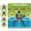 Generic Pickleball Practice Board - Carta patinata, Pickleball Dink Trainer resistente agli strappi | Feedback istantaneo Precisione Aiuto Allenamento Allenamento, Rebounder Trainer per allenamento vialetto