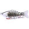 JAMIEKA Esche rigide artificiali da nuoto con amo triplo multi snodato Swimbaits acqua salata Swimbait attrezzatura da pesca congiunta esca dura da pesca