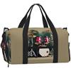 AYYQWE Jazz Drum Print - Borsa a tracolla da uomo e donna, portatile, per fitness, allenamento, fine settimana, escursionismo, sport