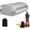 Generic Sleeping Pad per tenda da campeggio Sleeping Pad Foglio di alluminio