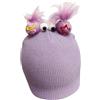KQFCAZRE Copricasco da, Decorazione per Casco, Accessorio Divertente E Morbido per Casco da, Cappello Lavorato a Maglia, Viola
