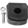 HORIALENCE Freni per Pattini a Rotelle Nero in Pu e Plastico, Compatibili Pattini Roller e Inline, Facili da Installare per Uso Indoor e Skating