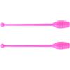CIMAXIC Clavette e Allenamento Salutare Ginnastica Ritmica e Adulti in Plastico Rosa Bastoni Ginnastica Artistica Professionali per Danza