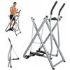 Generic Macchina ellittica per la casa, Cross Trainer pieghevole con passo da 76 cm, attrezzatura per esercizi cardio per casa, ufficio e palestra