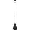FAUOSWUK Tubo in Alluminio Addensato Staccabile Pagaia Allungabile Nera Remo Stand Up Paddle per Surf in Barca, Maniglia Antiscivolo, Collegamento a Molla, per Tutte le Persone