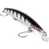 Seaspin Buginu 140 - Esca Artificiale per la Pesca a Spinning, Minnow Affondante 140 mm 28 g - Paletta a Ventaglio, Long Cast - Per Spigola, Serra e Barracuda BAR