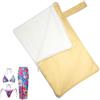 Generic Borsa per il nuoto, impermeabile, assorbente, per piscina, spiaggia, palestra, viaggi, per uomini e donne, immersioni, campeggio, snorkeling, fitness, 140 g