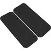 Uonlytech 2 Pezzi Tappetino Antiscivolo per Attrezzi da Allenamento in PVC e Silicone, Protezione Pavimento con Assorbimento Urti per Cyclette e Tapis da Corsa, per Allenamenti Indoor