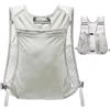 Kinesgsg Zaino Idratazione, Gilet da Corsa Materiale in Poliestere, Zaino da Corsa Cinghie Pettorali Regolabili, Gilet Running con Strisce Riflettenti, Trail Running Traspirante, per Uomo e Donna