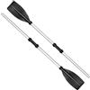 Generic Pagaia di kayak in alluminio regolabile - Foglie rinforzate, canoa canoa | Pagaia da tour antiscivolo con gambo gonfiabile, robusta in alluminio per pesca in kayak e canottaggio