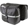 MVTEK Borsa a Bisaccia Futura 25lt - 29x24x10cm Nero (Coppia)
