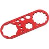 Generisch Chiave per ammortizzata per bicicletta, professionale, 10 x 3,6 x 0,5 cm