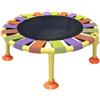 Generic Letto pieghevole per salti indoor - Carico massimo 74,8 kg trampolino fitness per bambini e adulti divertente attrezzatura per esercizi a casa