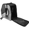 Toyvian Borsa Porta Scarponi da Sci e Casco 600d Divisori ad Alta Efficienza e Sistema di Ventilazione Rapida per Sport Invernali e Viaggi Aerei