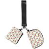 AYYQWE Gufi su rami di albero stampa cinghia da polso portatile borsa sportiva all'aperto unisex accessorio quotidiano corsa viaggio