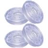 IMIKEYA Tappetini per Barra Protezione Telaio Porta, Facile Installazione 4pezzi Gomma Antiscivolo Adatti per Sbarre Diametro Interno 4.5-4.6cm per Trazioni da Porta per Esercizi Indoor