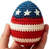 Generic da Footbag in Maglia Colorato Bandiera Americana del 4 Luglio a Stelle e