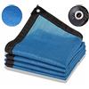 OTIGA Rete Telo Ombra Rete Antistrappo Rotolo Telone Oscurante Antivento,Blu Panno Ombreggiante Per Esterni,Per Frutta Fiori Colture Serre Posto Auto Coperto Piscina (1mx2m/3.3ftx6.6ft)