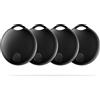 Yeecka Smart Tracker, Compatibile con Apple Dov'è (solo iOS), Smart Tag Bluetooth Tracker Localizzatore per Bagagli, Borse, Portafogli, Zaini, Chiavi, Batteria Sostituibile- 4 Pezzi