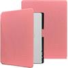 INSOLKIDON Compatibile Per Remarkable Paper Pure 10.3 Inch 2026 Tablet Custodia protettiva in pelle Cover con Auto Svegliati/Sonno,Cover Protezione in PU Pelle (Rosa)
