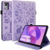 LSPCASA Custodia per Lenovo Idea Tab 11 Pollici 2025 TB-336ZU TB-336FU Folio Flip Cover in Pelle PU Protettiva Con Funzione Stand Porta Carte per Lenovo Idea Tab 11 Viola