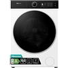 HISENSE WF5I1045BWQ LAVATRICE, Caricamento frontale, 10,5 kg, 18 programmi, Profondità 55 cm, Giri 1400 rpm, Bianco, livello rumorosità centrifuga 72 dB(A), Classe A