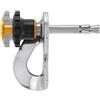PETZL Ancoraggio Pulse 8 Mm - Grigio