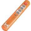 SeKi, Telecomando universale Slim Arancione - Telecomando con tasti grandi - per anziani + bambini