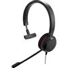Jabra YOU'RE ON Jabra Evolve 20 MS Mono Auricolare Cablato A Padiglione Ufficio USB tipo A Nero