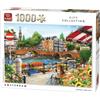 King Puzzle Amsterdam 1 000 pezzi.