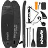VirtuFit Supboard Ocean 275 x 78 x 15 cm Nero incl. accessori