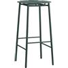 Aytm, sgabello da bar in metallo, modello Novo, per uso esterno, altezza 75 cm