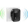 Tkimat Ripetitore WiFi Potente, Amplificatore WiFi 2,4 GHz 300 Mbit/s con Modalità Ripetitore/Router/AP, Booster Wi-Fi Extender con Connessione Ethernet, Amplificatore Internet Fino a 5000 sq.ft e Tutti