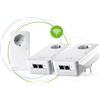 Devolo SPEDIZIONE IMMEDIATA - Powerline Devolo MAGIC 2 WiFi next Multiroom Kit 2400 Mbit/s Collegamento ethernet LAN Wi-Fi Bianco 3 pz [8625]
