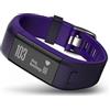 Garmin vivosmart HR+ OLED Braccialetto per rilevamento di attività Nero, Porpora
