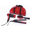 MEDICURA Ardes M350 asciuga capelli Nero, Rosso
