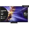 SAMSUNG TV Samsung OLED 55 S90FA QE55S90FA 4K Smart Tizen, Quantum HDR, Dolby Atmos, DVB-T2/S2, Stand Centrale