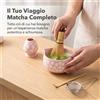 Matcha Kit Completo 5 Pezzi per Cerimonia del Tè Giapponese