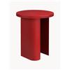noo.ma Tavolino rotondo Sato - Rosso