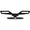 Kuuleyn Portatarga pieghevole per fanale posteriore, supporto per staffa posteriore - Per moto ATV (nero)