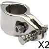2x Top S Eye End Top Fitting Hardware Boat 316 Stainless Steel 25mm