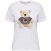 ONLY Onlteddy Life S/S Print Box Jrs, Bianco, M Donna