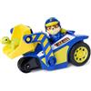 Paw Patrol: Search & Rescue, Bulldozer di Salvataggio di Rubble con 2 Personaggi, Auto della Polizia Giocattolo a Retrocarica, Giocattoli per Bambini e Bambine, 3+ Anni