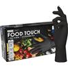 VAM Food Touch guanti nitrile nero taglia S 3,5gr 100 pezzi