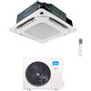 MIDEA CONDIZIONATORE MIDEA CASSETTA 4 VIE COMPATTA BREEZELESS 24000 BTU MONOSPLIT INVERTER R32 MCD2-24HRFNX(GA) A++